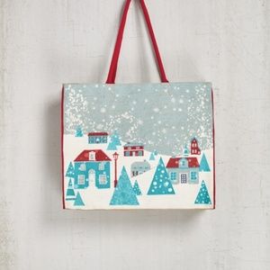 Mona B Bags - NEW WITH TAGS big MONA B Wonderland burlap tote Mona B Bags - NEW WITH TAGS big MONA B Wonderland burlap tote